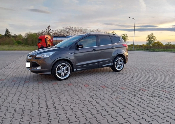 Ford Kuga cena 58900 przebieg: 198000, rok produkcji 2015 z Gryfino małe 379